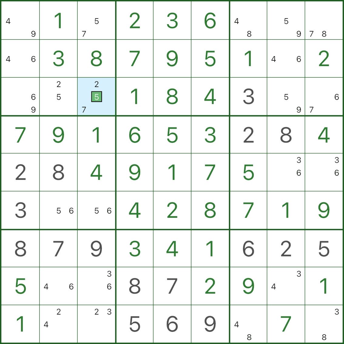 BUG+1 example